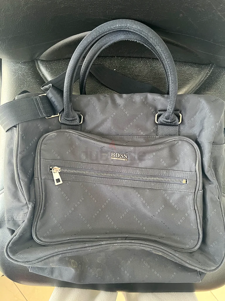 Hugo boss diaper bag used