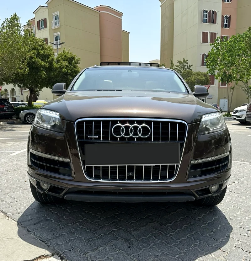 AUDI Q7 2015 GCC FULL PANORAMIC SUNROOF