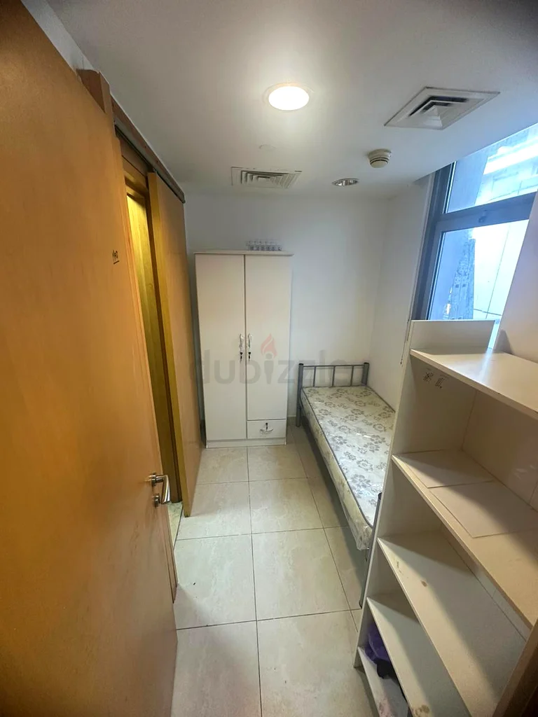 Apartment small room with attached bathroom in jlt cluster E next to