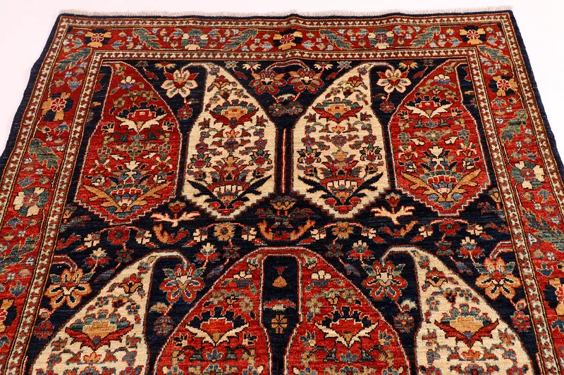 1.2 × 1.77 م | 4 × 5.10 قدم | سجادة يدوية جديدة بتصميم قديم رفيع | سجادة أفغانية63185241438593114