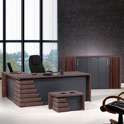 L shaped luxurious Office Executive Desk