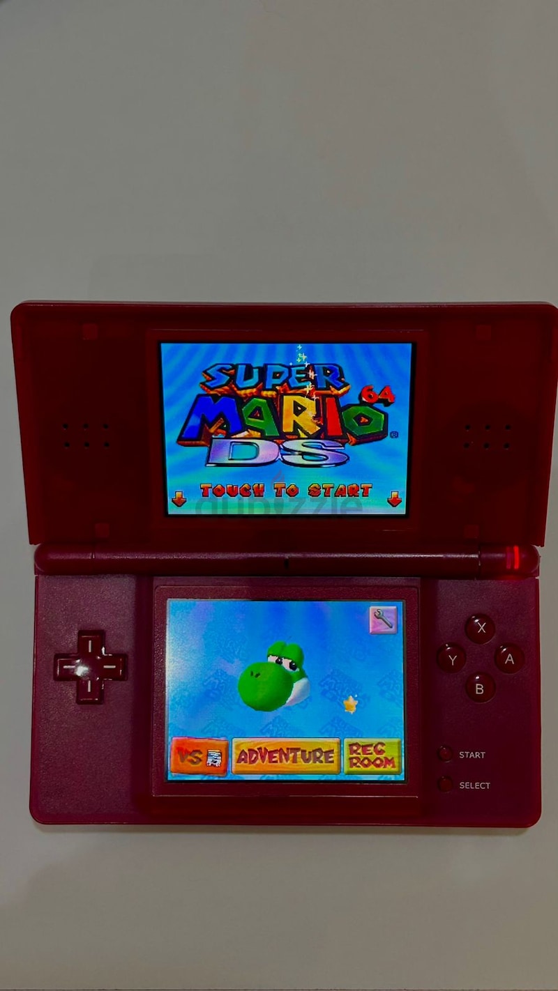 Nintendo ds lite Custom Mario with 32gb r4card full of games | dubizzle