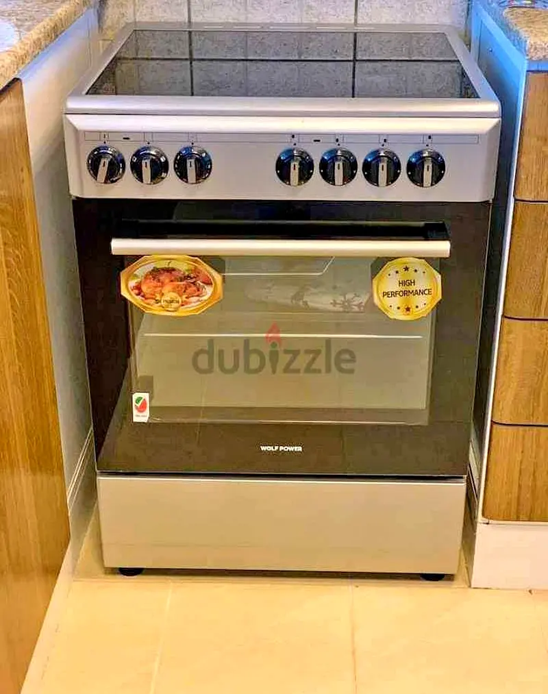 Wolfpower Ceramic Top Electric Cooking Range 60 cm