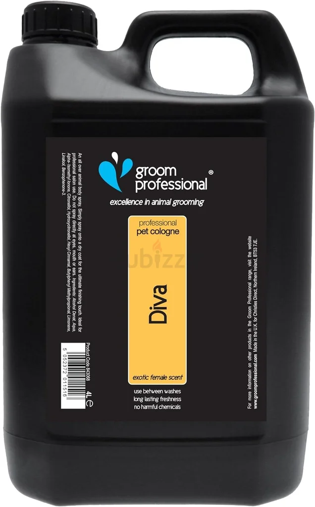 Groom Professional Diva Pet Cologne, 4 Litre629306499182111113