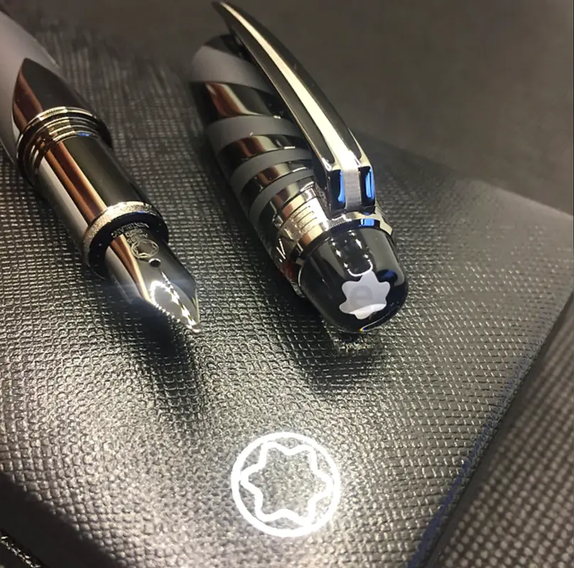 Pen Montblanc StarWalker Ceramics Black Fountain Pen M دوبيزل