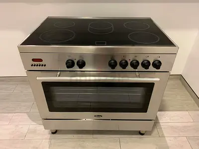 Ceramic Cooker Electric Oven 5 Burner Terim Italy Made Digital Screen Display FREE DELIVERY+WARRANTY