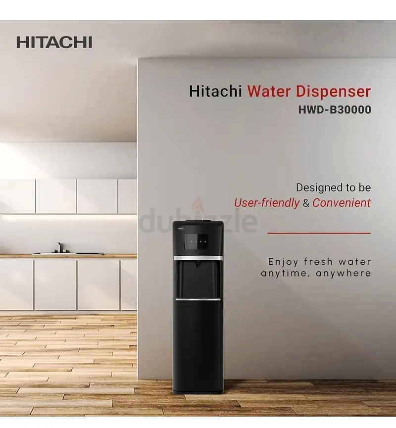 Bottom Loading Design Water Dispenser HWDB30000 Black