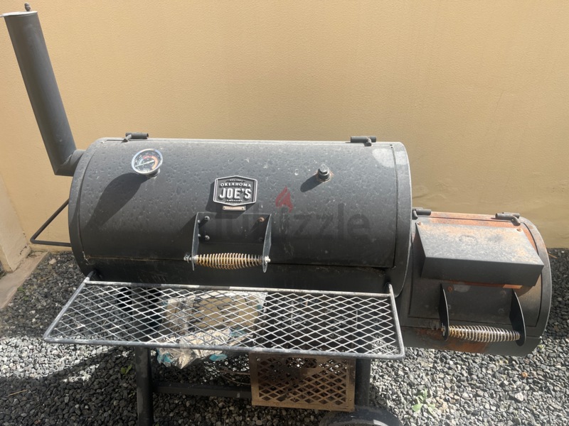 Oklahoma Joe Highland Offset Charcoal Smoker Grill | dubizzle