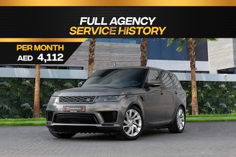 4,112 P.M  | Range Rover Sport | 0% Downpayment | AGENCY SERVICED!