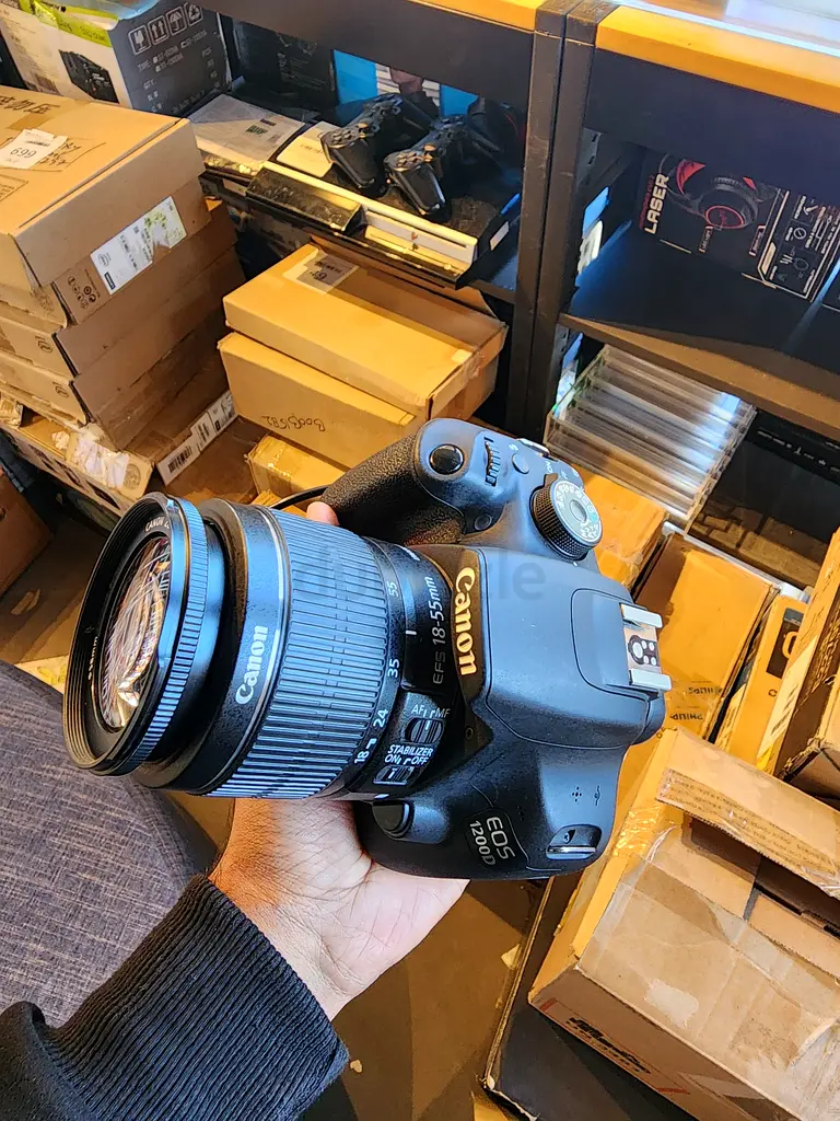 Canon EOS 1200D Digital SLR Camera with EFS 1855mm f/3.55.6 III Lens