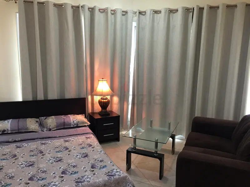 Apartment AED3800PM FURNISHED ROOM WITH ATTACHED BALCONY DEWA WIFI IN