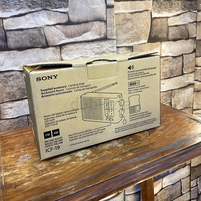 New Sony radio  
New Sony radio63260733150978113