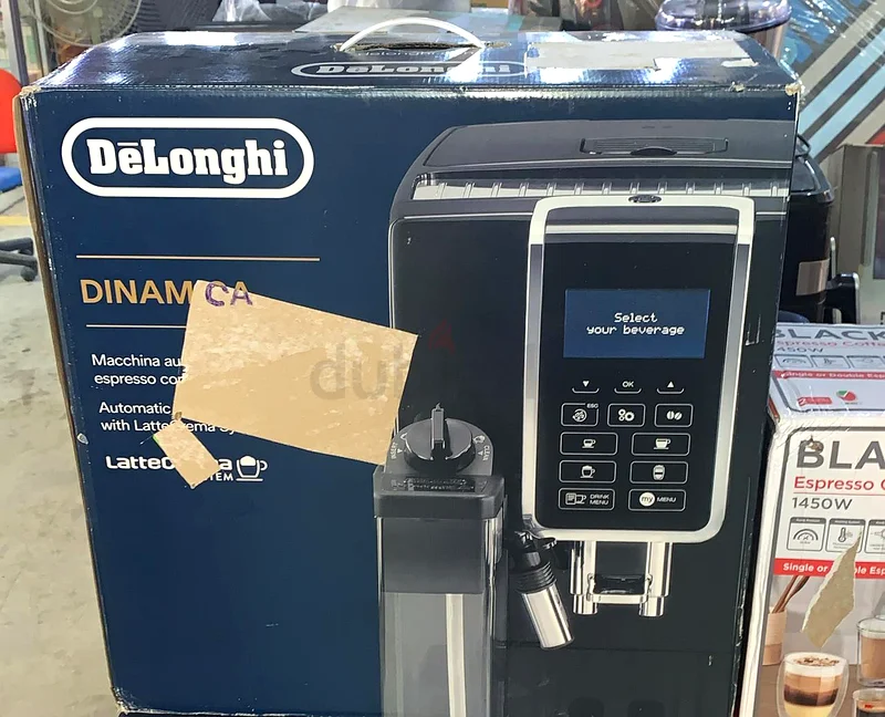 DeLonghi Dinamica Espresso Machine, Black Automatic