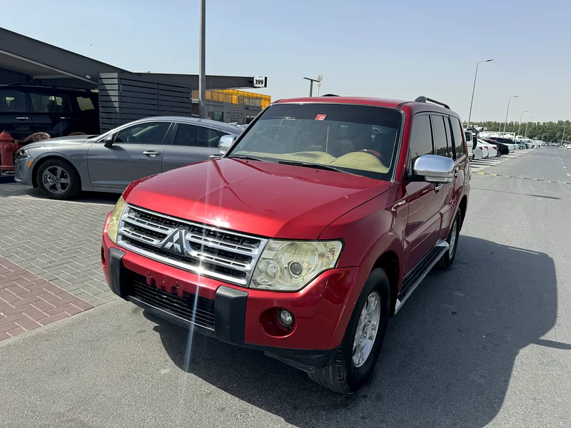 Mitsubshi pajero 2009 red color GCC calen car63152748460803114