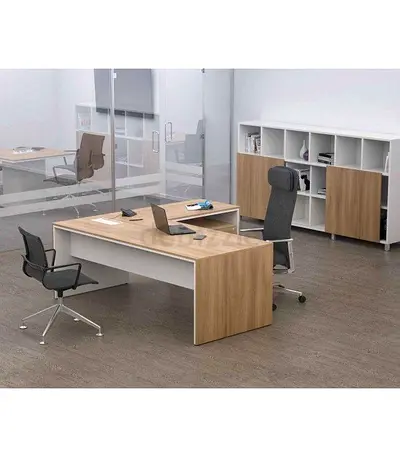 L shaped Manager Desk