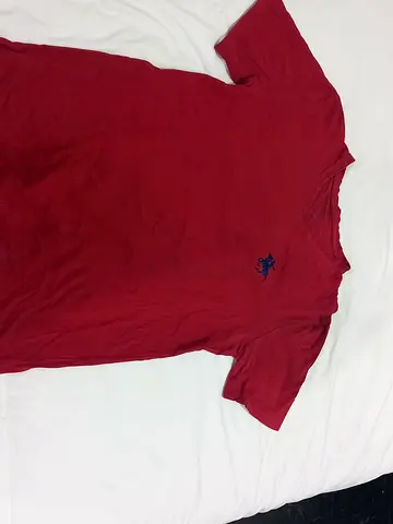 Cotton polo shirt for men, size M