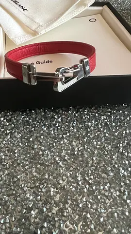 MONTBLANC LEATHER BRACELET