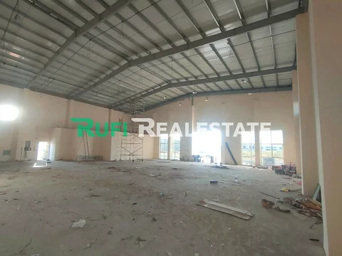 Hot Offer///brand New 10000 Sq,ft Warehouse For Rent In Emirates Modern Industrial Area In Uaq.