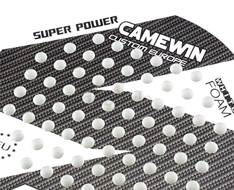 Brand New Padel Racket Camewin Padel Tennis Racket Carbon Fiber with Bag Included-White and Black63169933498883114