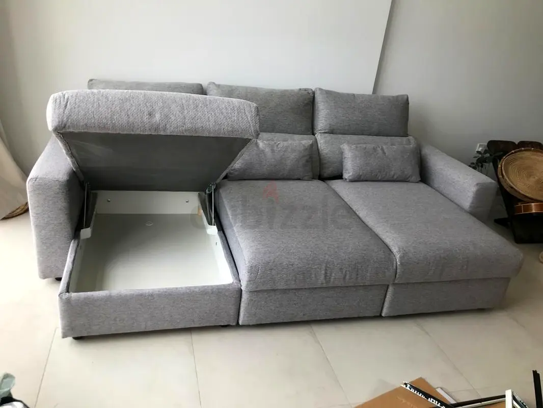 In excellent condition Ikea Eskilstuna L shape sofa bed