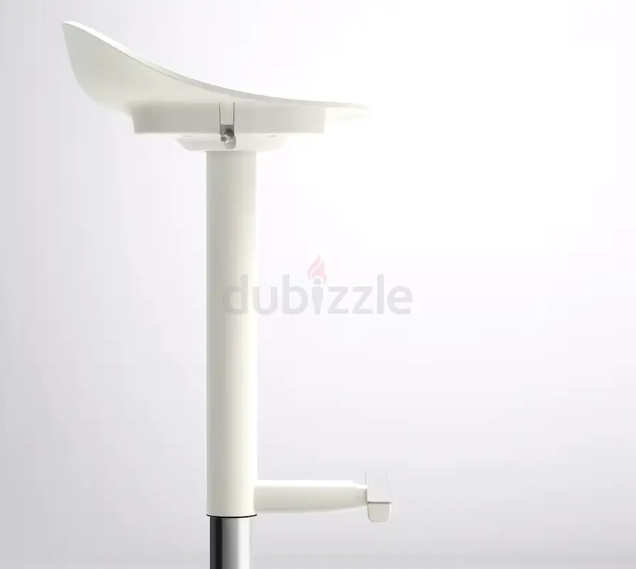 Minimalistic Bar Stools x2 White