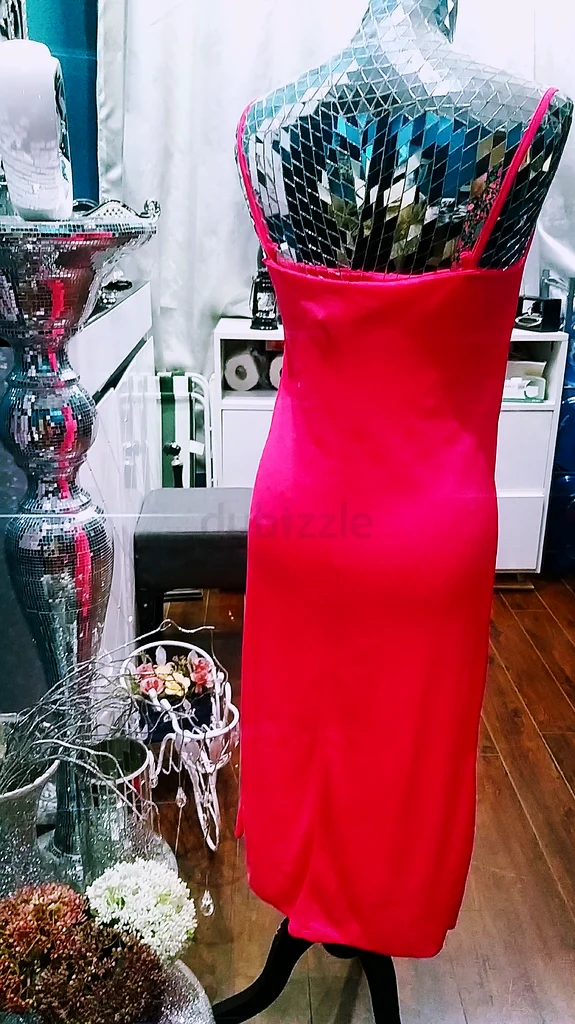 Brand new versace neon pink dress63240125105154111