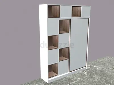 Back Reception File Storage Cabinet Custom Made