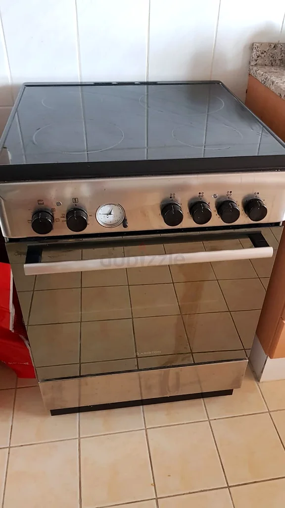 فرن سيراميك أريستون 60×60 سم، 4 مناطق طهي، 2250 واط، فرن كهربائي بسعة 59 لتر، توصيل مجاني + ضمان632586527731211124
