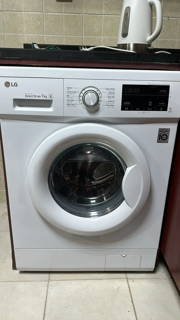 LG شاشة تعمل باللمس بانيل غسالة أمامية التحميل 7 كجم FH2J3QDNG0P الشحن المجاني + الضمان629326944661771117