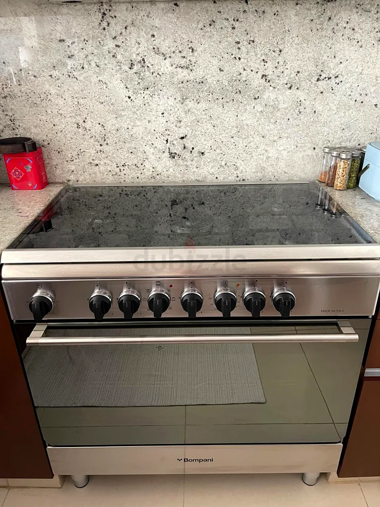موقد غاز بومباني مكون من 5 شعلات وفرن كهربائي  BO 683 MG / بدون توصيل مجاني + ضمان63265097977859111