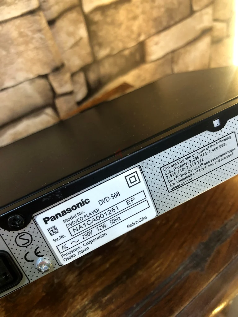 Panasonic Dvd player HDMI دي وي دي مشغل سي دي63262938979714114