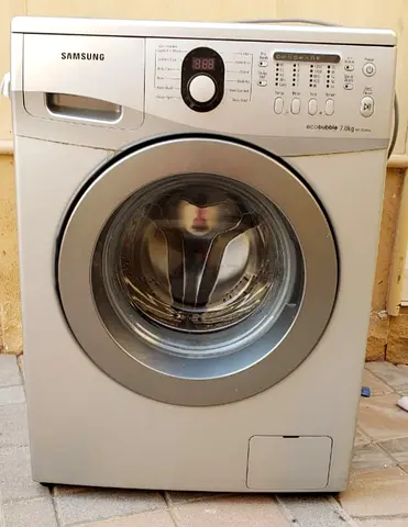 Samsung WF1702W5Swashing Machine Front-load 7 kg 1200 RPM Silver Eco Bubble FREE DELIVERY +WARRANTY