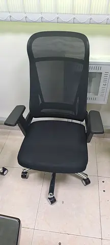 Office mesh chairs with headrest