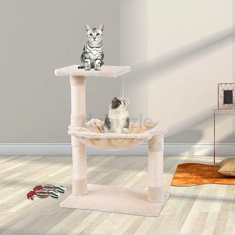 MC Star Cat Scratching Post Climbing Tree 70 cm High for Cats Kittens