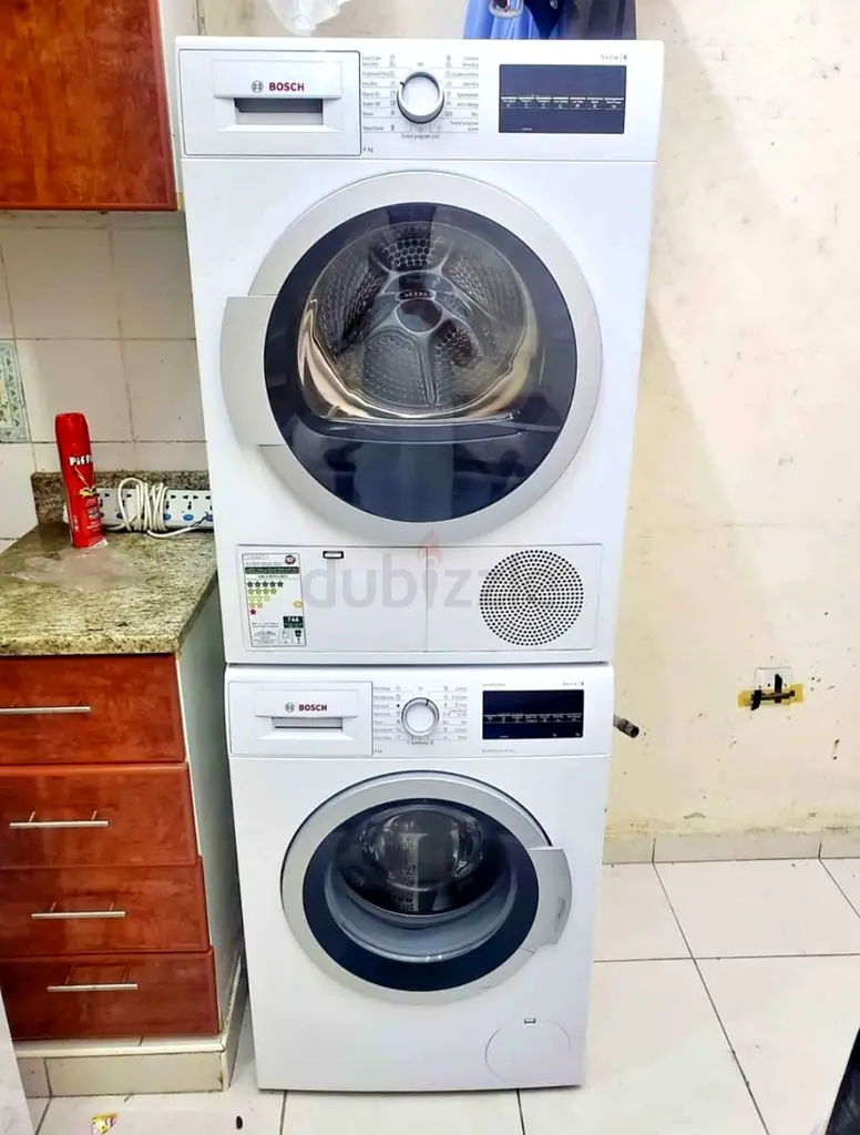 Model BOSCH Series 6 Separate Washer Dryer 9 × 8 kg