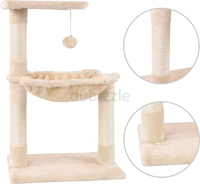 MC Star Cat Scratching Post Climbing Tree 70 cm High for Cats Kittens