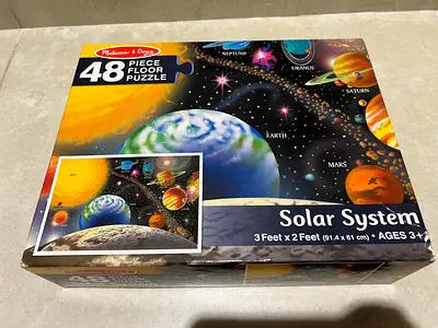 Melissa and Doug 48pcs Solar System Floor Puzzle