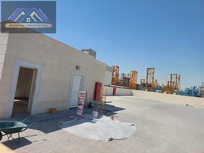 Commercial Yard For Rent With Office And Boundary Wall In Sajaa