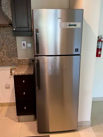 Whirlpool Top Freezer Fridge 452L 2 Doors Frost Free Silver Model-WTM452rss FREE DELIVERY +WARRANTY