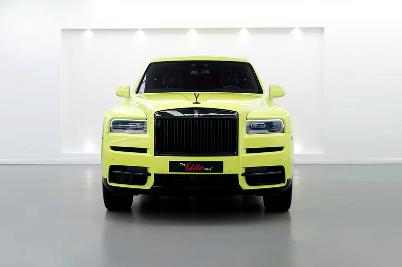 2022 BRAND NEW ROLLS ROYCE CULLINAN BLACK BADGE / GCC / 1 of 1 / NEON COLOR / WARRANTY  SERVICE63134993187457114