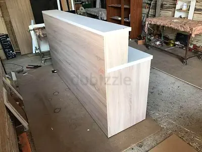 Modern Reception Desk Counter Custom Made