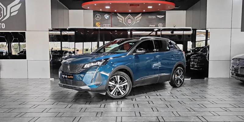 AED 1,350 P.M | 2023 PEUGEOT 3008 GT LINE | AGENCY WARRANTY | PANORAMIC VIEW | GCC62932675891331112
