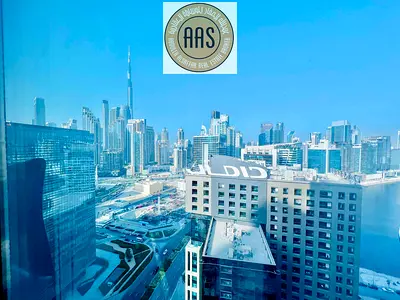 Burj Khalifa And Canal View | Spacious Office Only 58k
