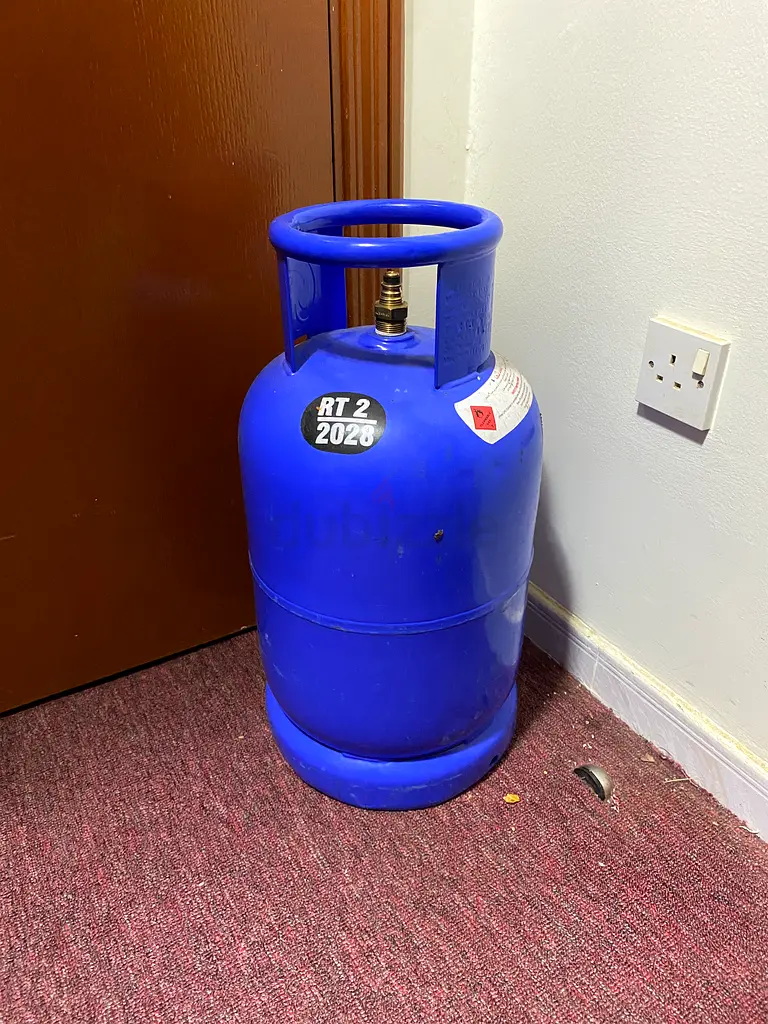 Gas Cylinder Adnoc (Blue Colour))