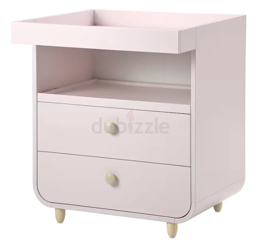 IKEA changing table pink