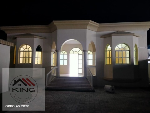 A Villa For Rent In Al Rawda 2, With 3 Master Bedrooms, A Kitchen, A Living Room, A Garden, A Court
