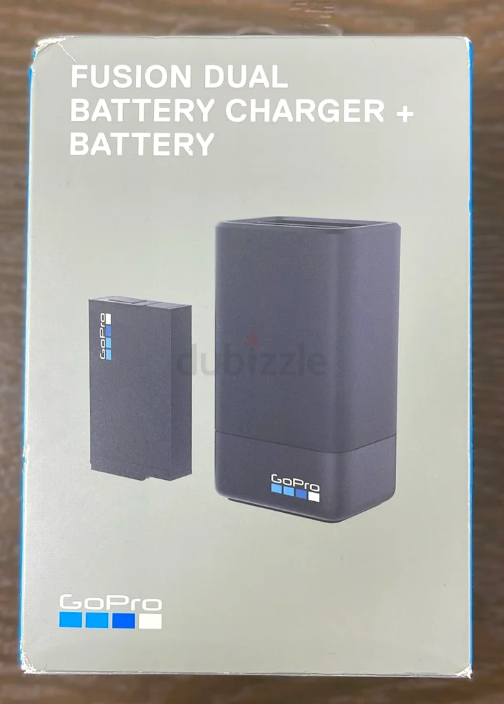 Gopro Fusion Dual Battery Charger + Battery (ASDBC-001)63172678526211112