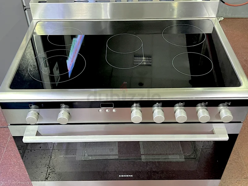 Siemens electric ceramic cooking ranges