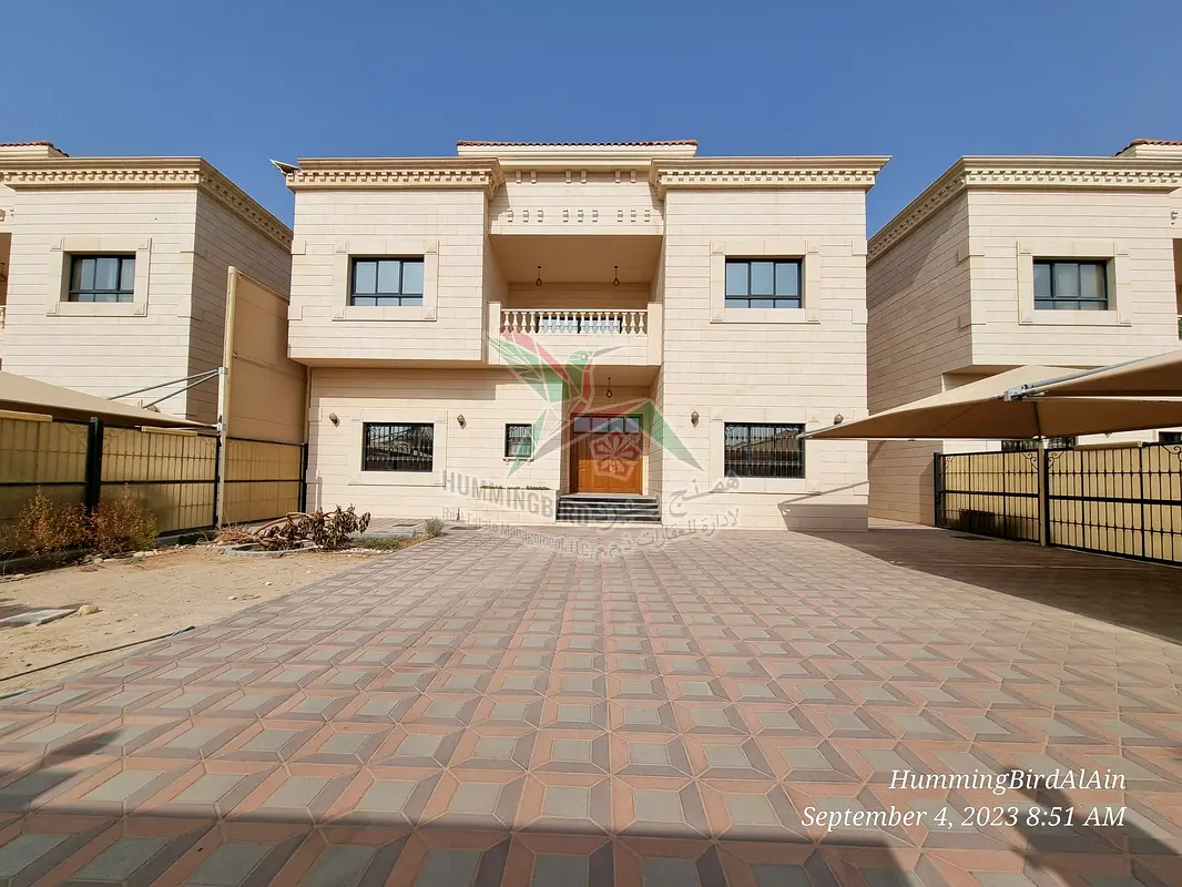 Villa All Master Bedroom with Wardrobes Balcony and Yard Al Ain