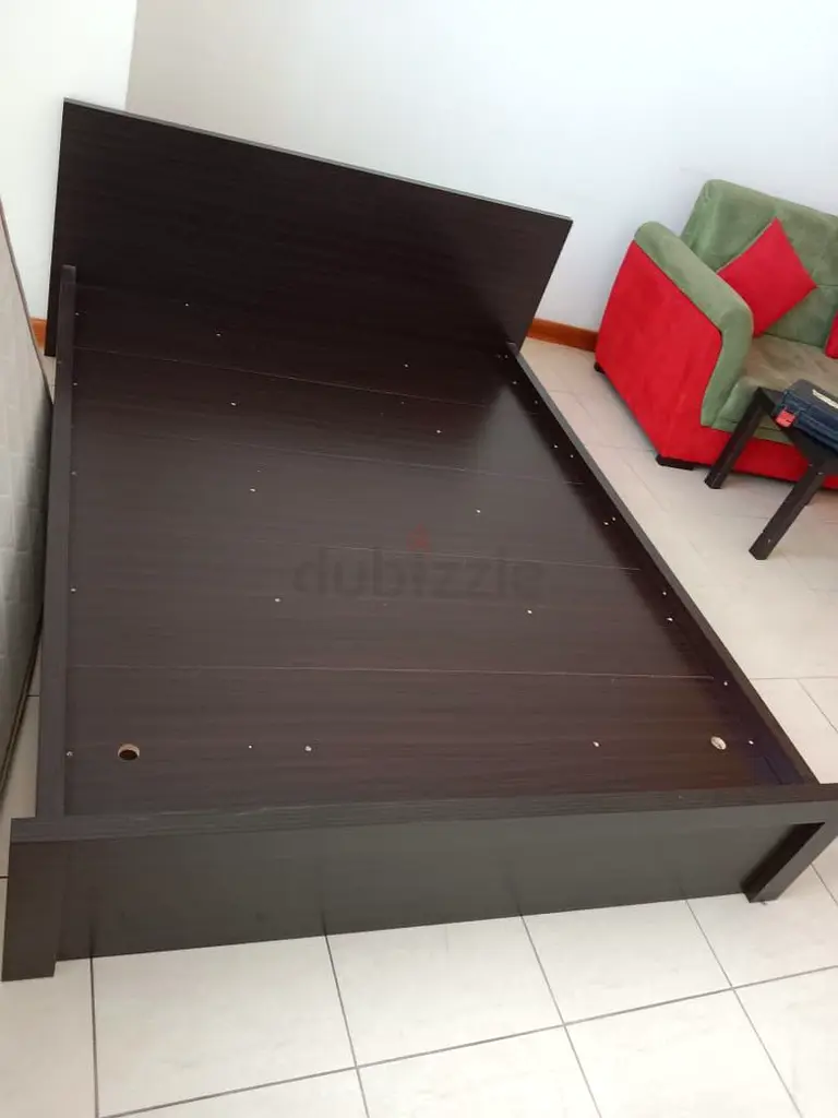Bed Frame with mattress